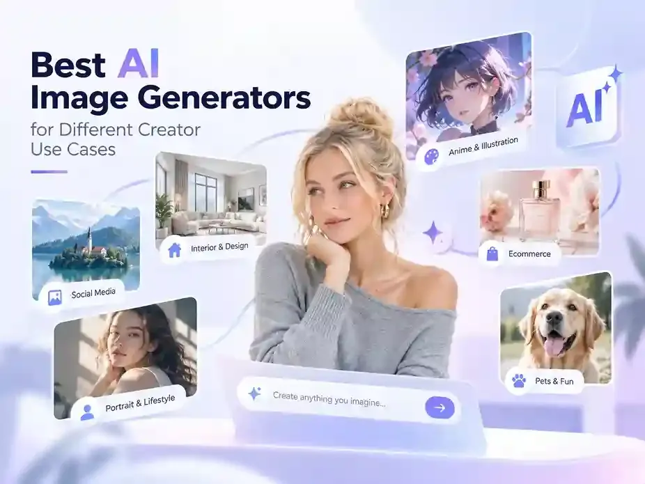 Best AI Image Generators for Different Creator Use Cases